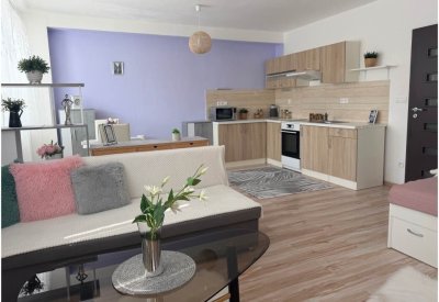 Pronájem bytu 1+kk s lodžií – Holešov, ul. Bořenovská